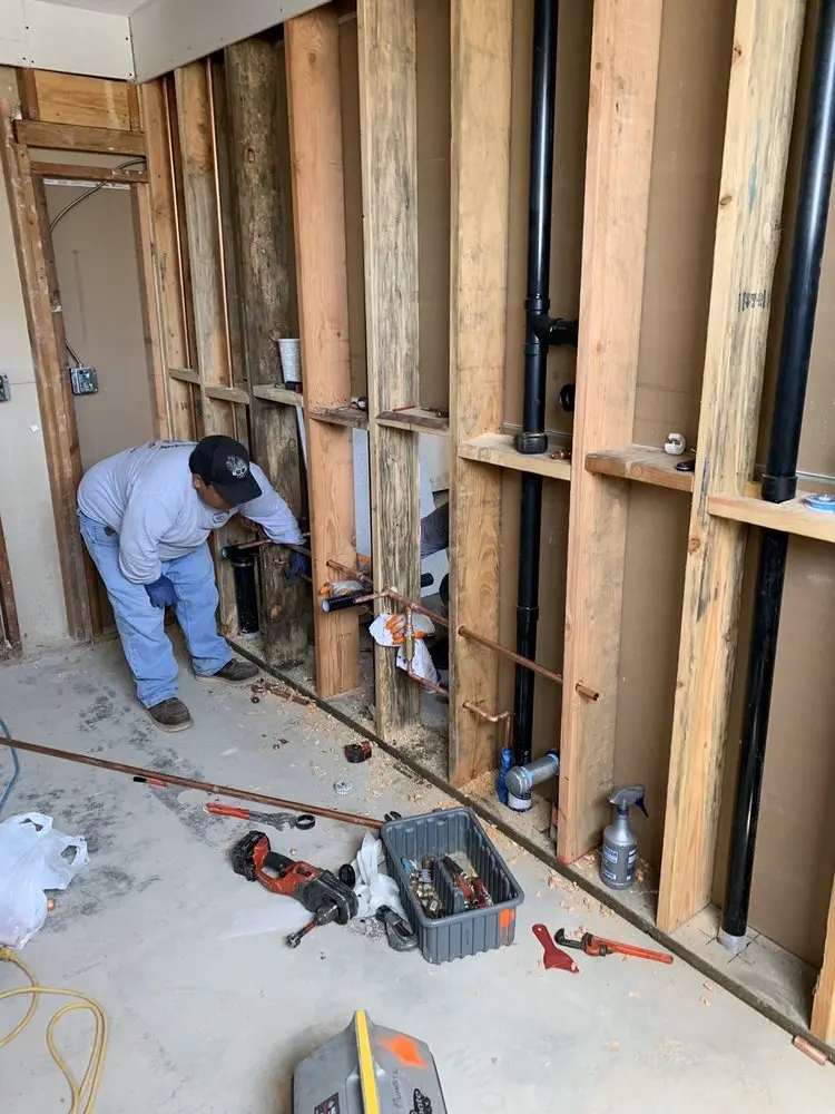 Commercial rough-in plumbing for Gas Line Repair in Mount Vernon Manor